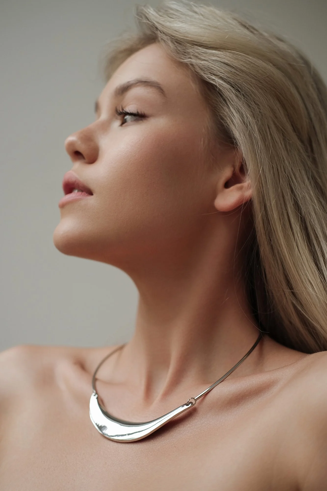 Колье (серебристый-). Избражение № 1