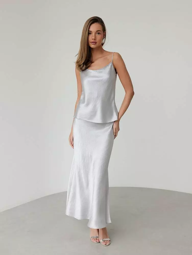 Топ (M (44RU), светло-серый). Изображение № 2