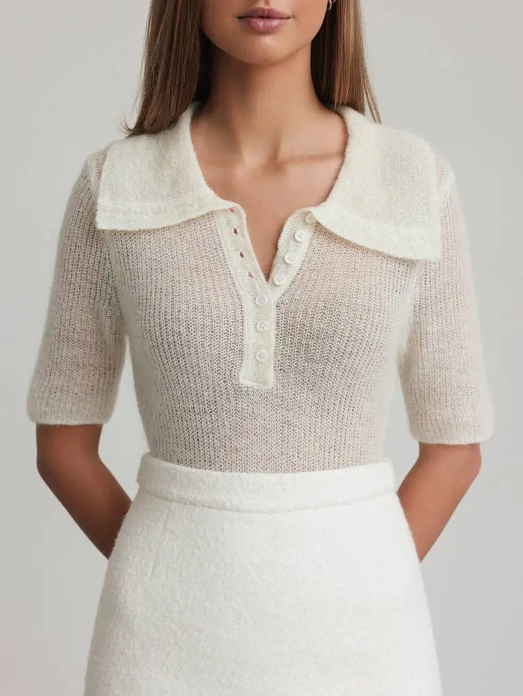 Джемпер (onesize (42-46RU), молочный). Изображение № 2