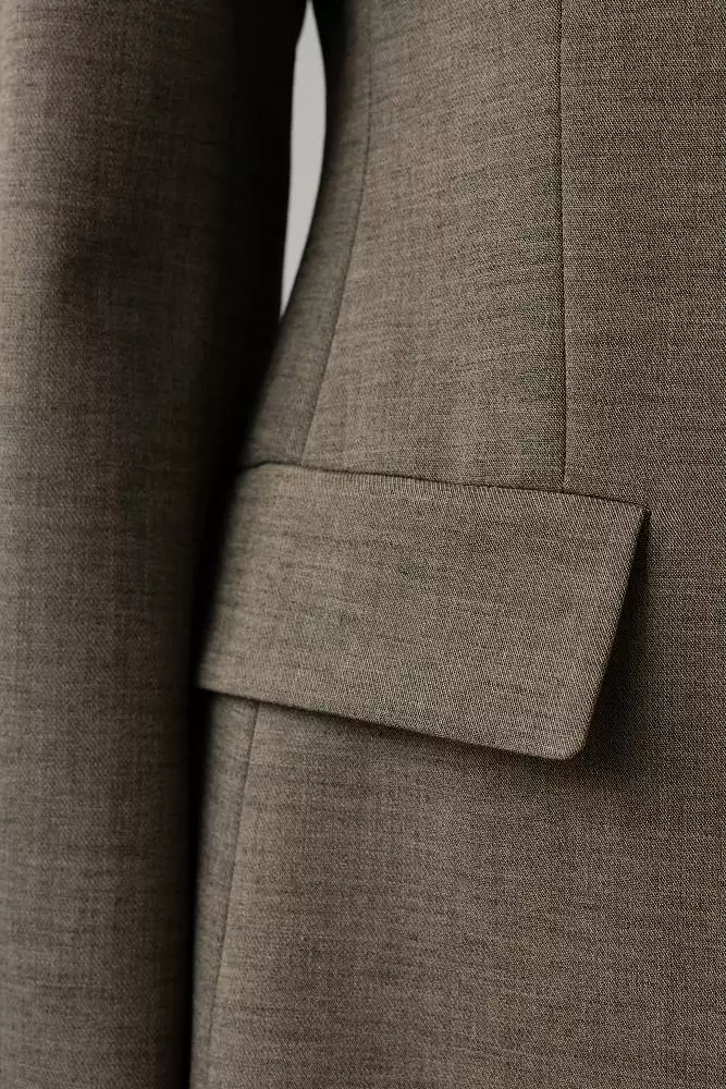 Пиджак (M (44RU), светло-коричневый). Изображение № 4