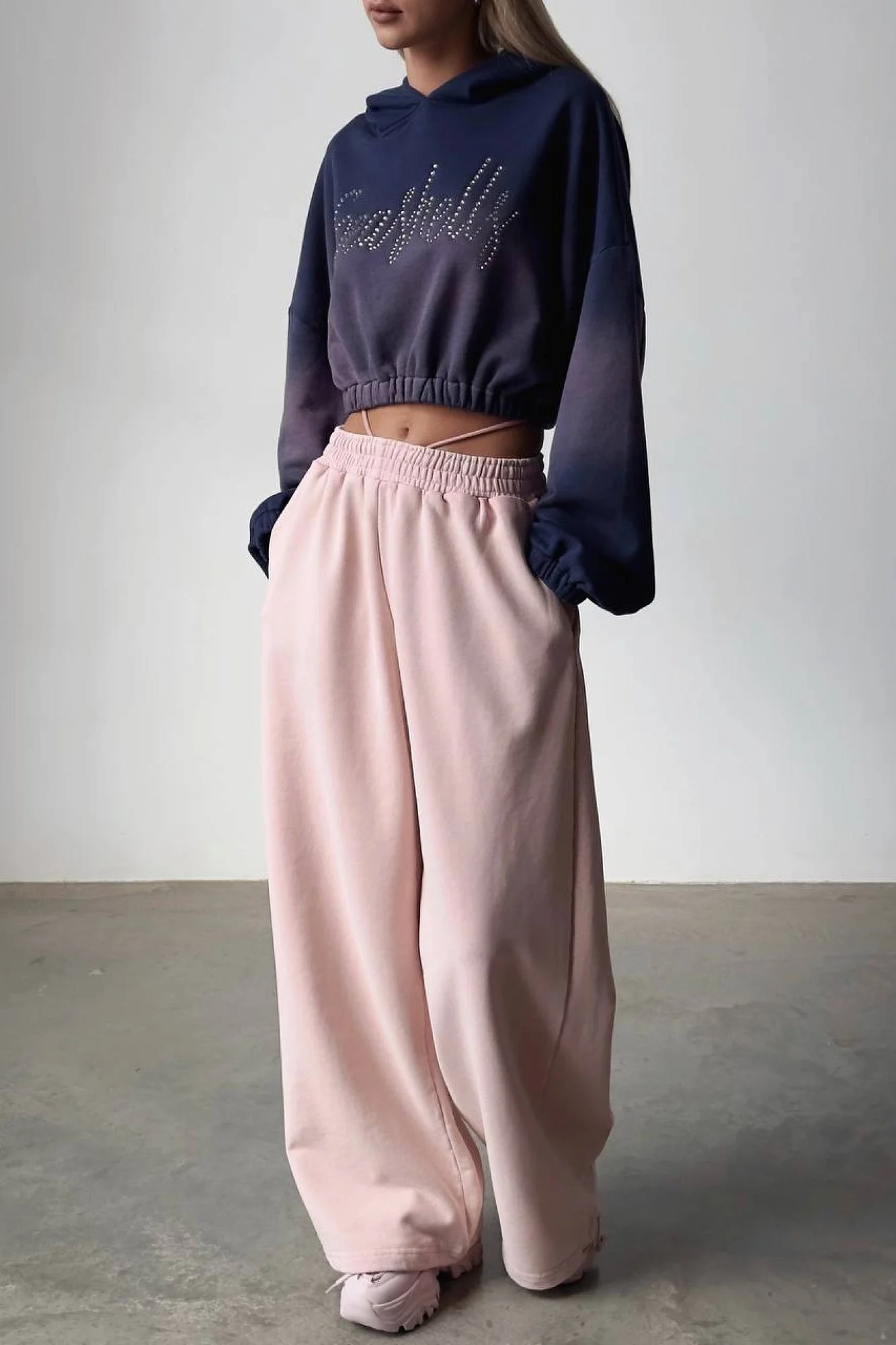 Худи (L, тёмно-синий). Избражение № 2