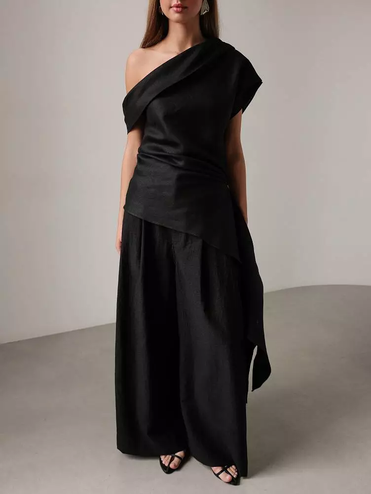 Брюки (L (46RU), чёрный). Изображение № 1