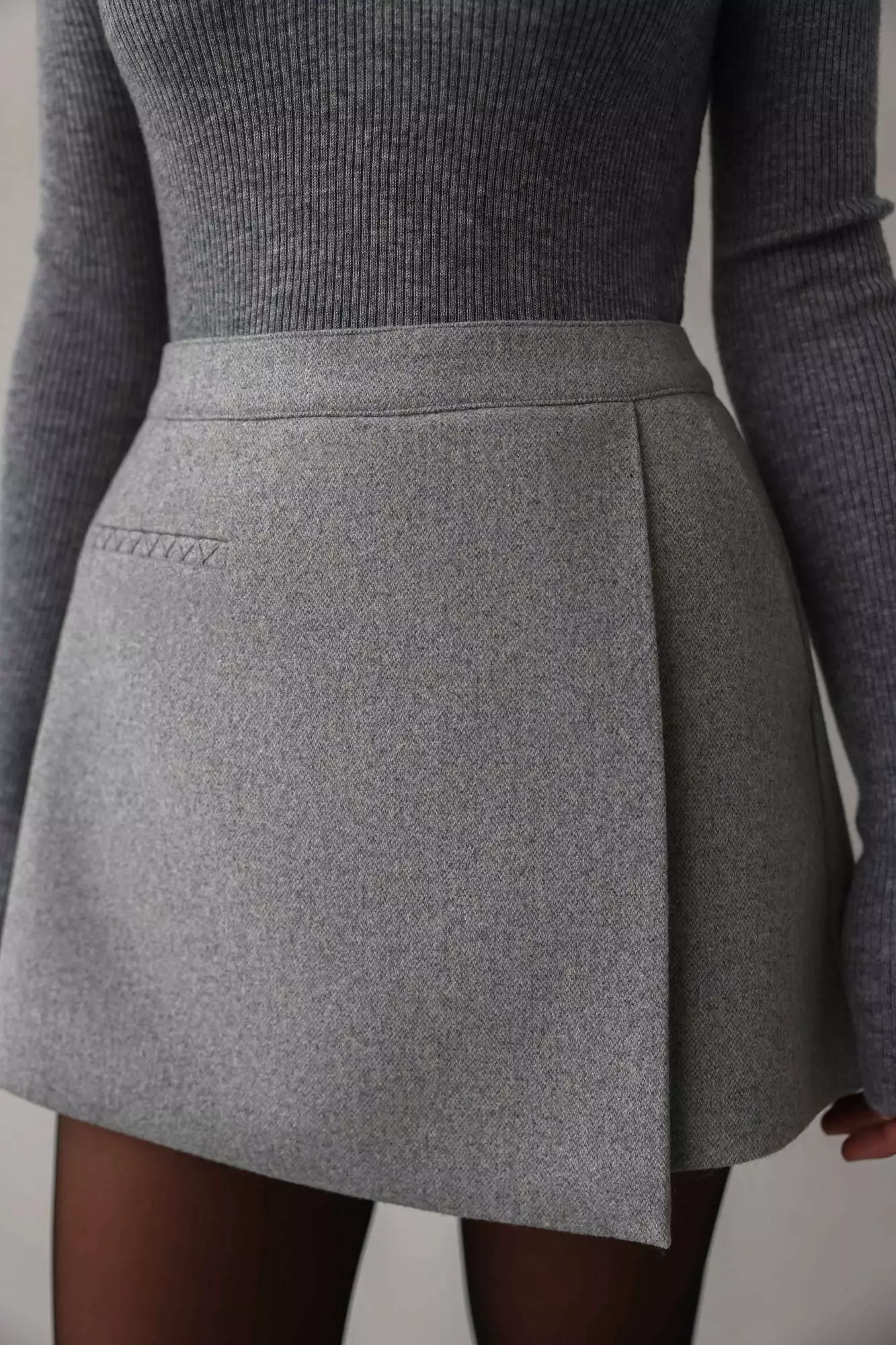 Юбка  (M (44RU), серый). Избражение № 2