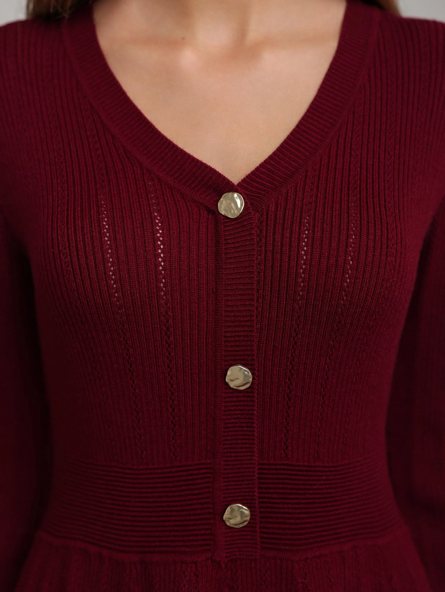 Платье  (L (46RU), винный). Избражение № 3