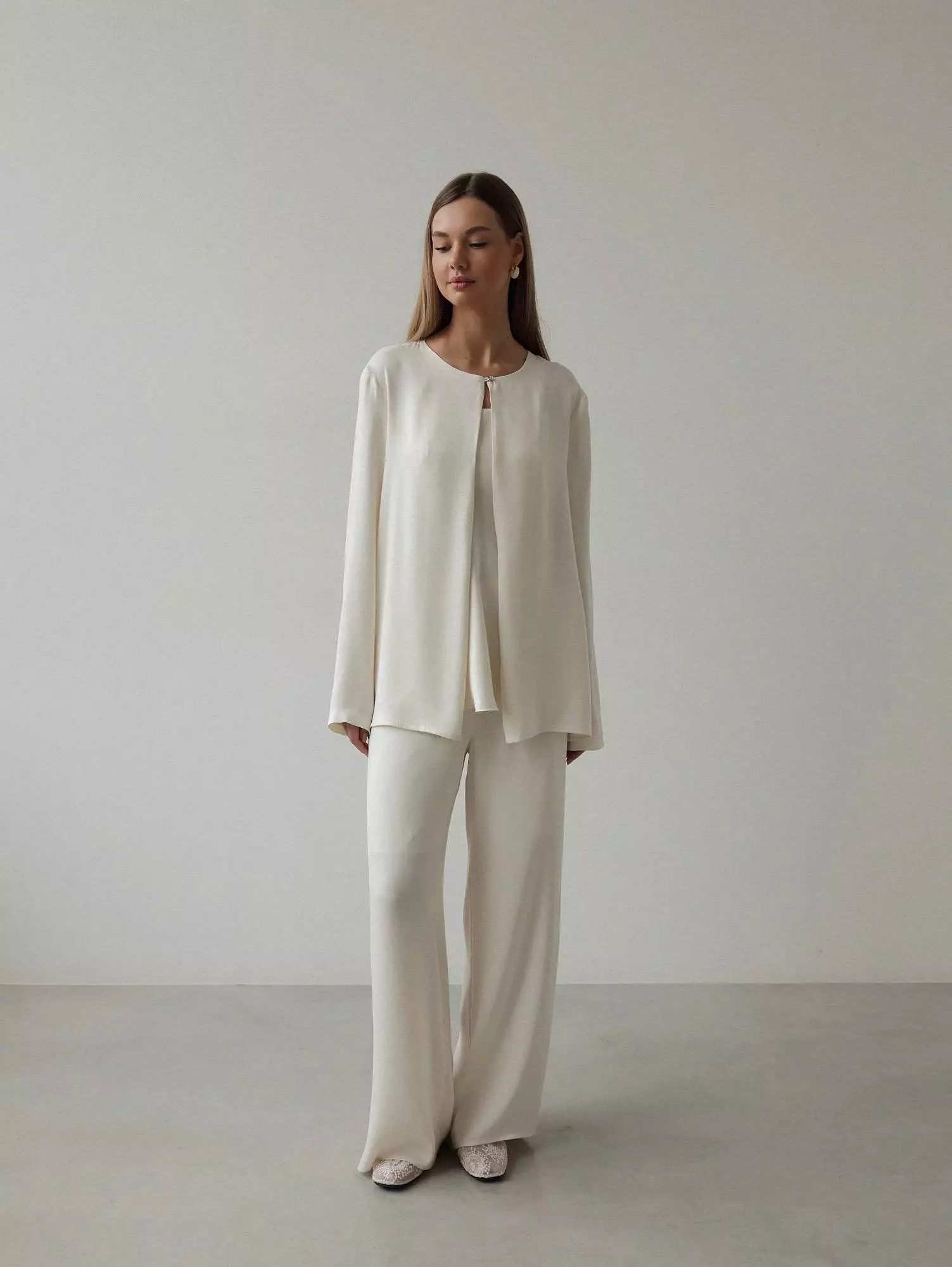 Накидка (S (42RU), слоновая кость). Избражение № 1