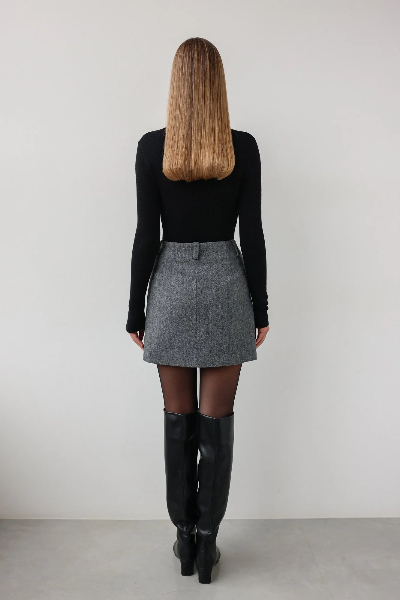 Юбка (S (42RU), серый). Избражение № 5