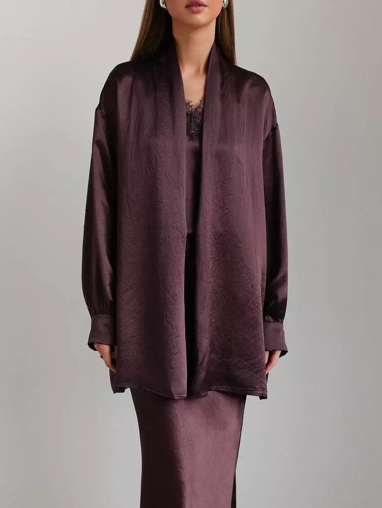 Накидка (onesize (42-46RU), сливовый). Изображение № 1