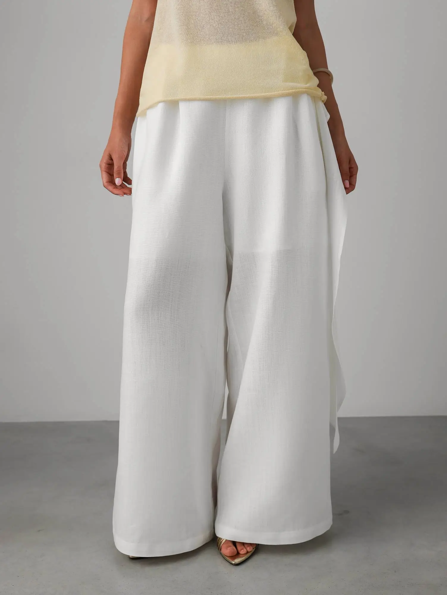 Брюки (L (46RU), белый). Избражение № 2