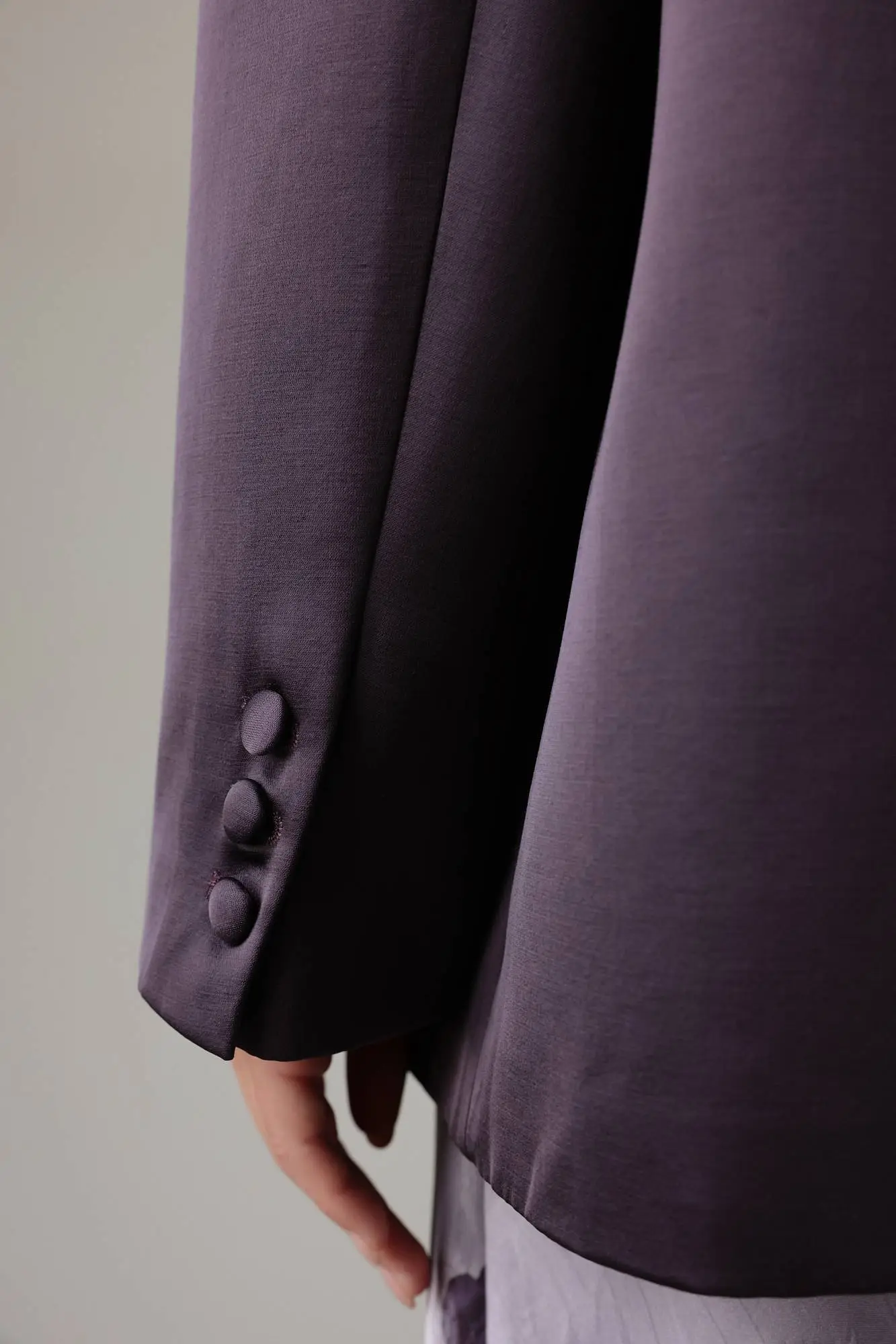 Пиджак (onesize (42-46RU) сливовый). Избражение № 6