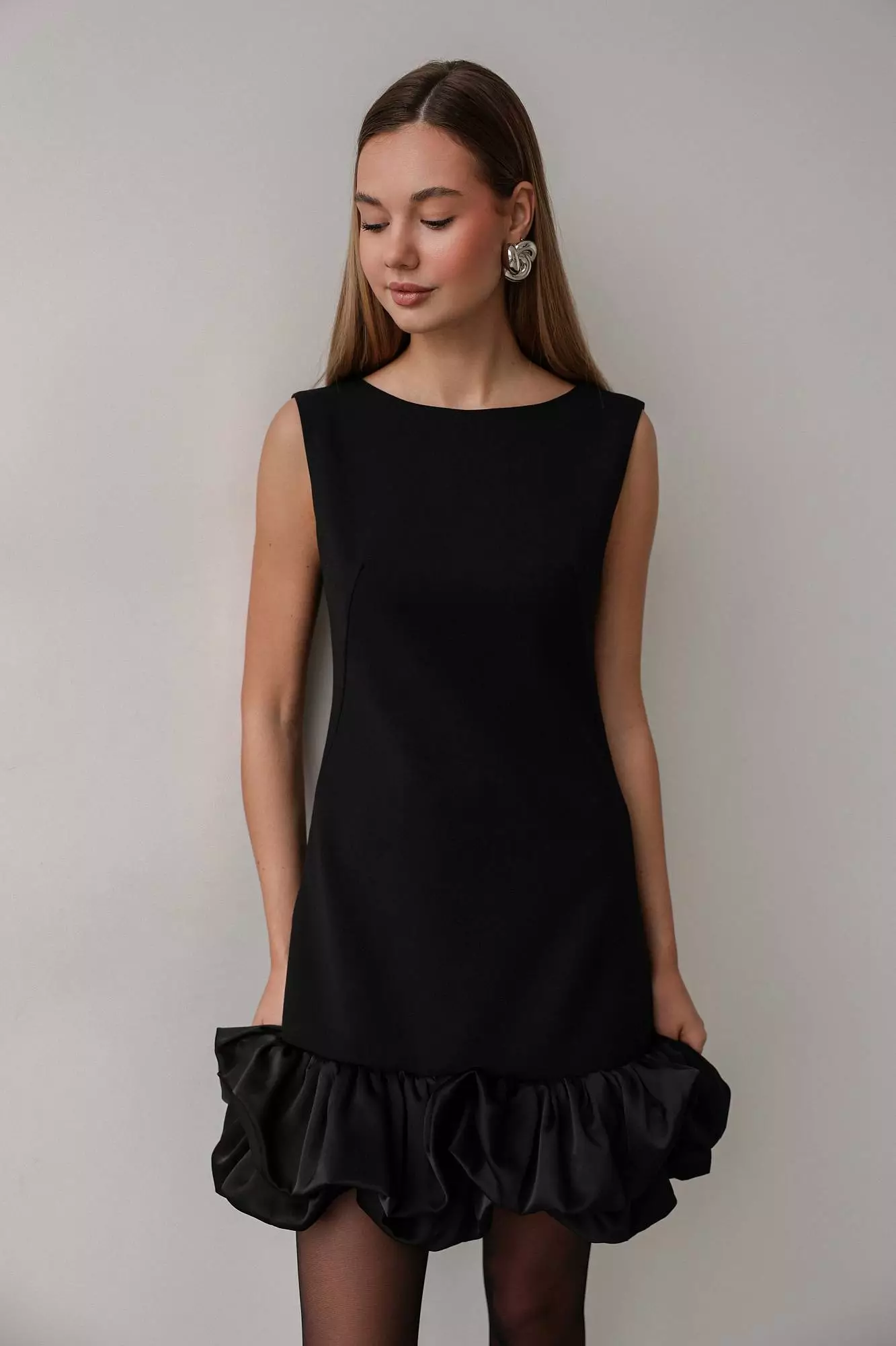 Платье (S (42RU), чёрный). Избражение № 1