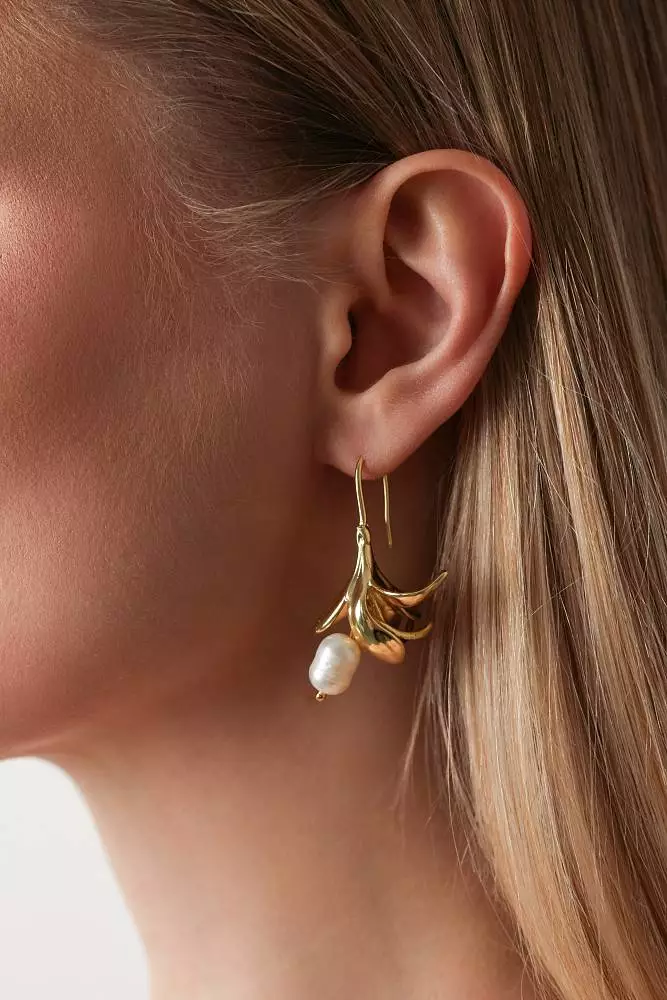 Серьги (золотистый). Изображение № 4