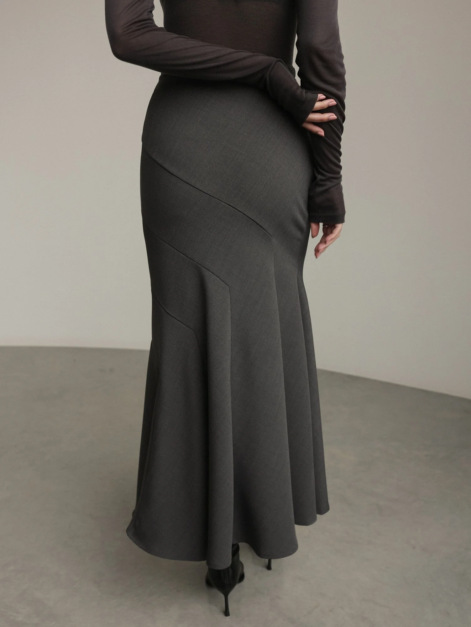 Юбка (S (42), серый). Избражение № 7