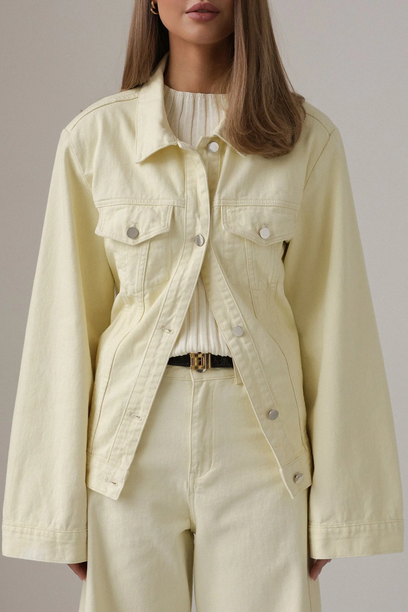 Джинсовка (M (44RU) лимонный). Избражение № 2