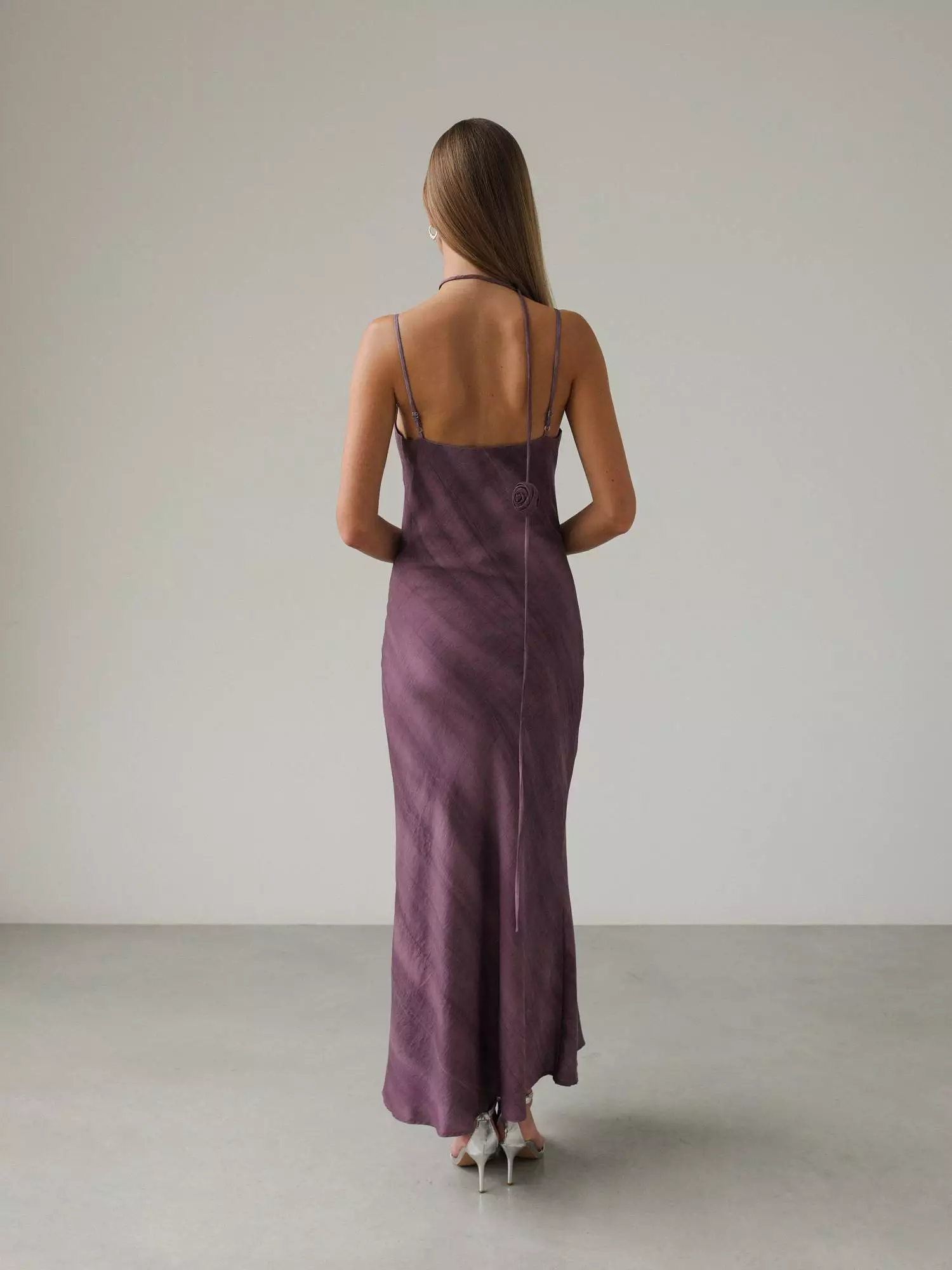 Платье  (L (46RU), пыльно-фиолетовый). Избражение № 5