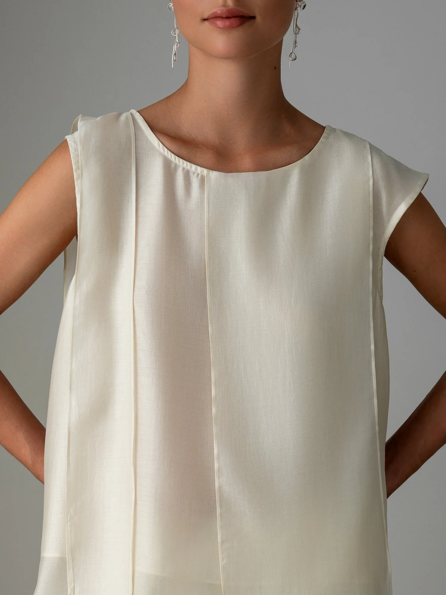 Топ (M (44RU), ванильный). Избражение № 3