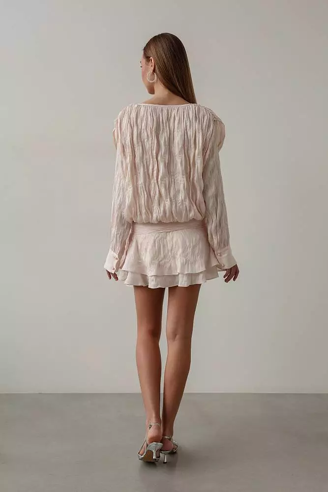 Платье (L (46RU), нежно-розовый). Изображение № 3