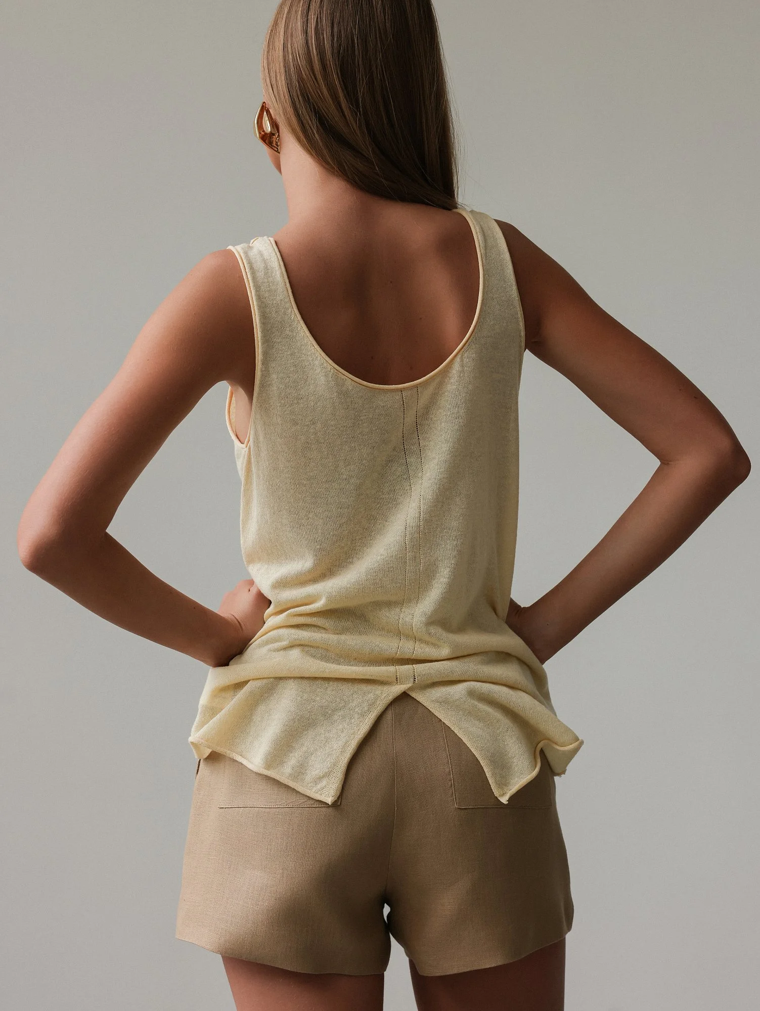 Топ (M (44RU), бледно-жёлтый). Избражение № 3