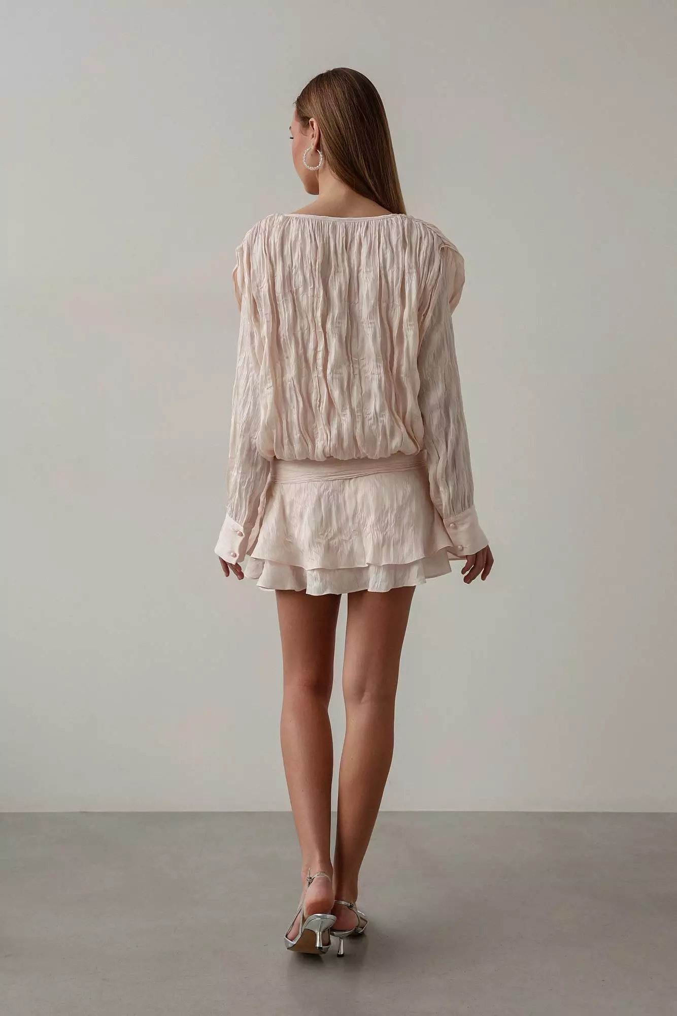 Платье (L (46RU), нежно-розовый). Избражение № 3