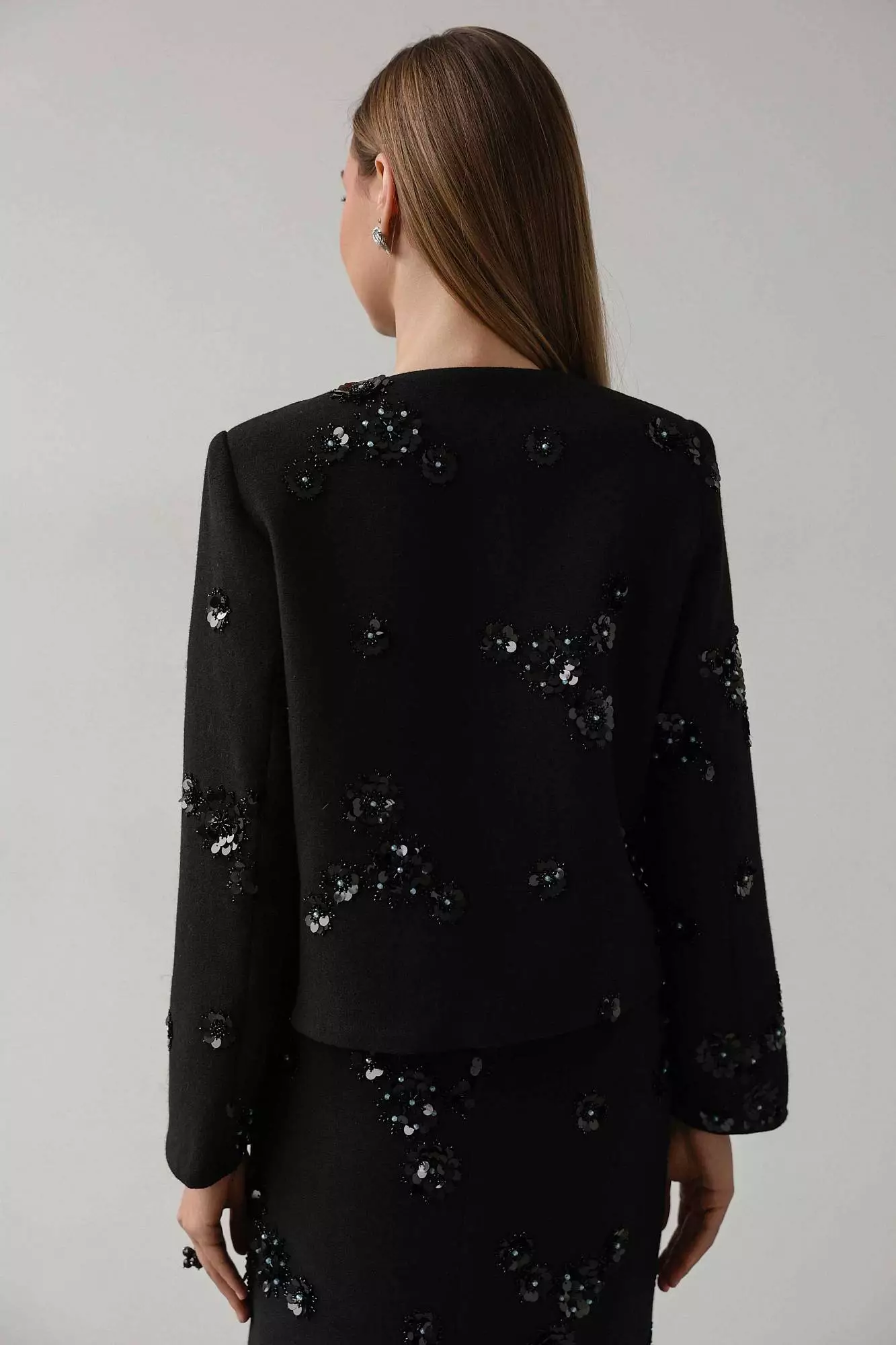 Жакет (S (42RU), чёрный). Избражение № 2