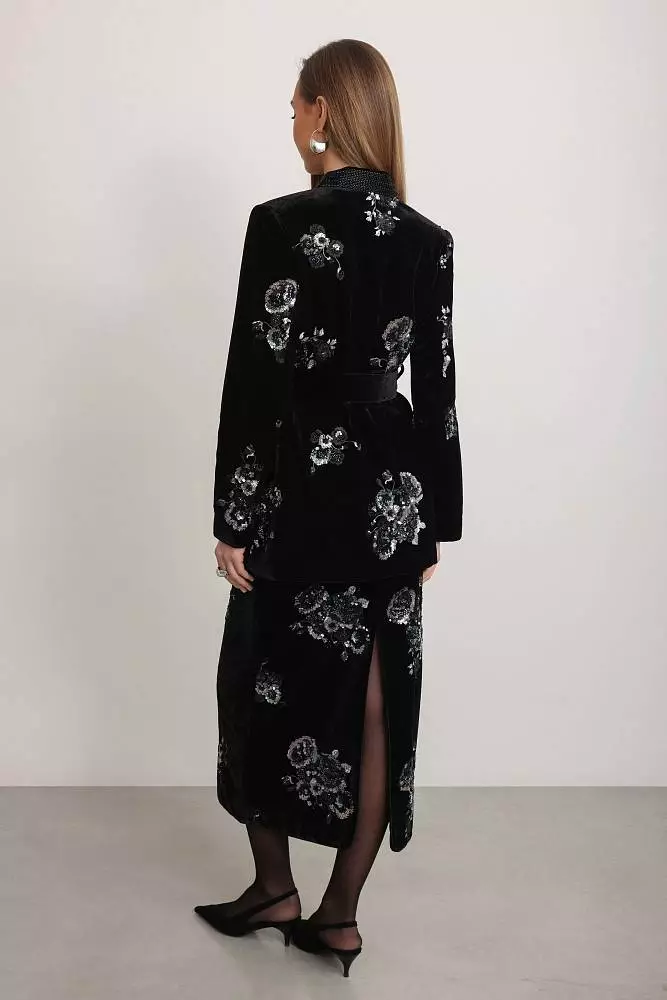 Жакет (M (44RU), чёрный). Изображение № 3