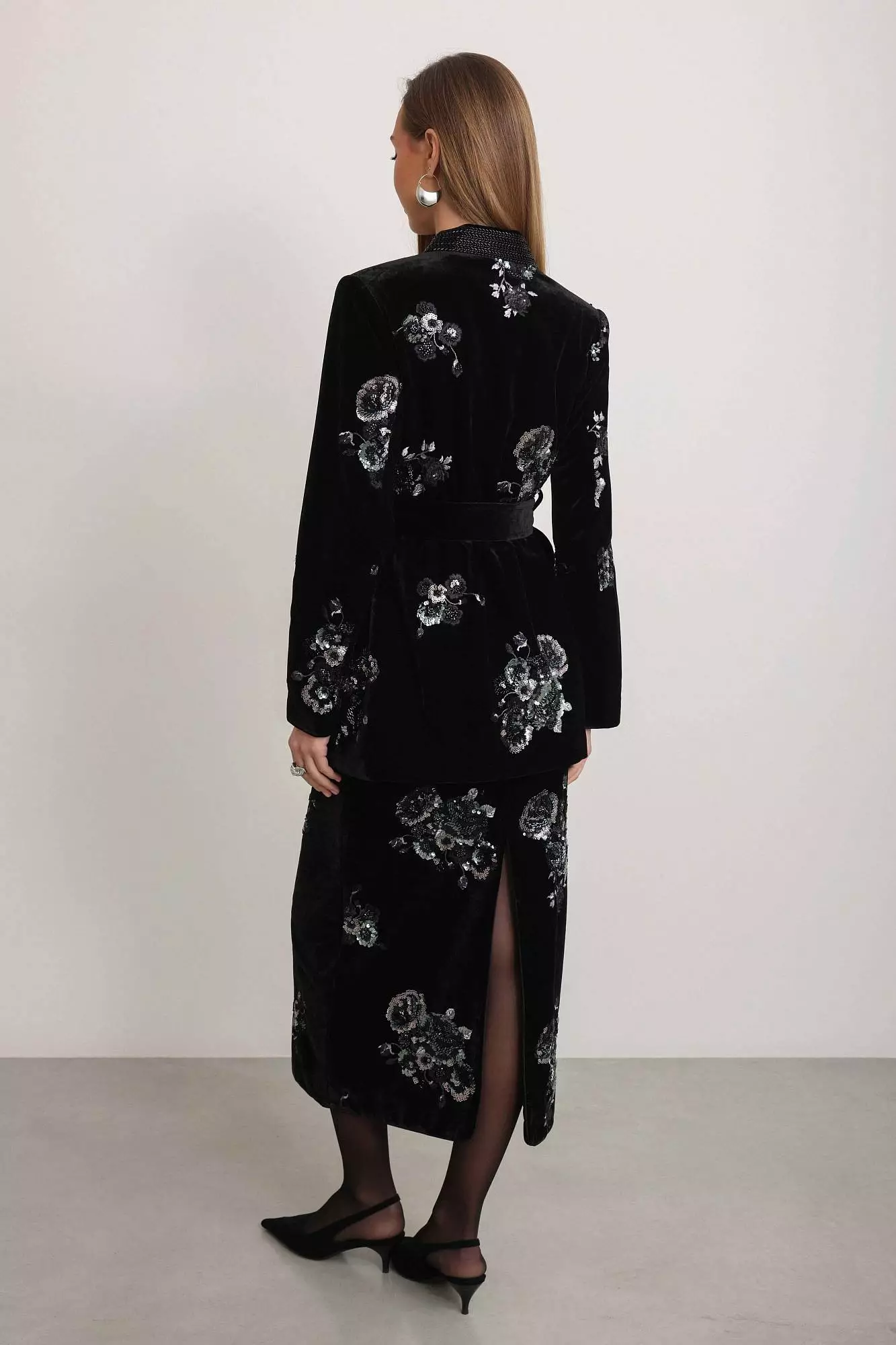 Жакет (M (44RU), чёрный). Избражение № 3