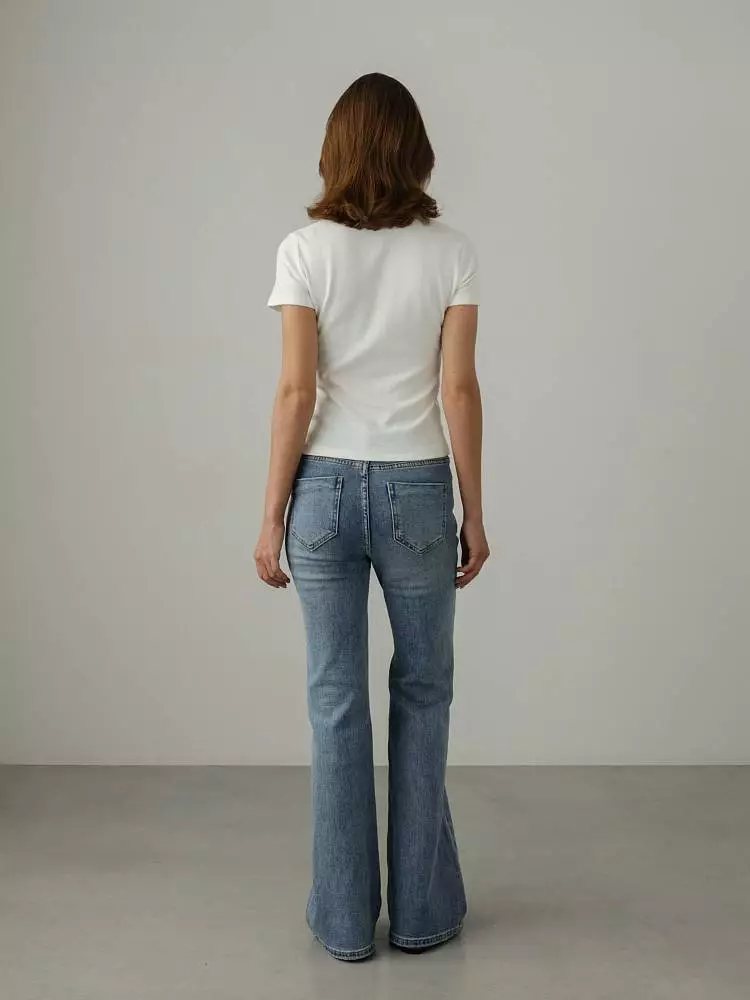 Джинсы (M (44RU), светло-синий). Изображение № 5