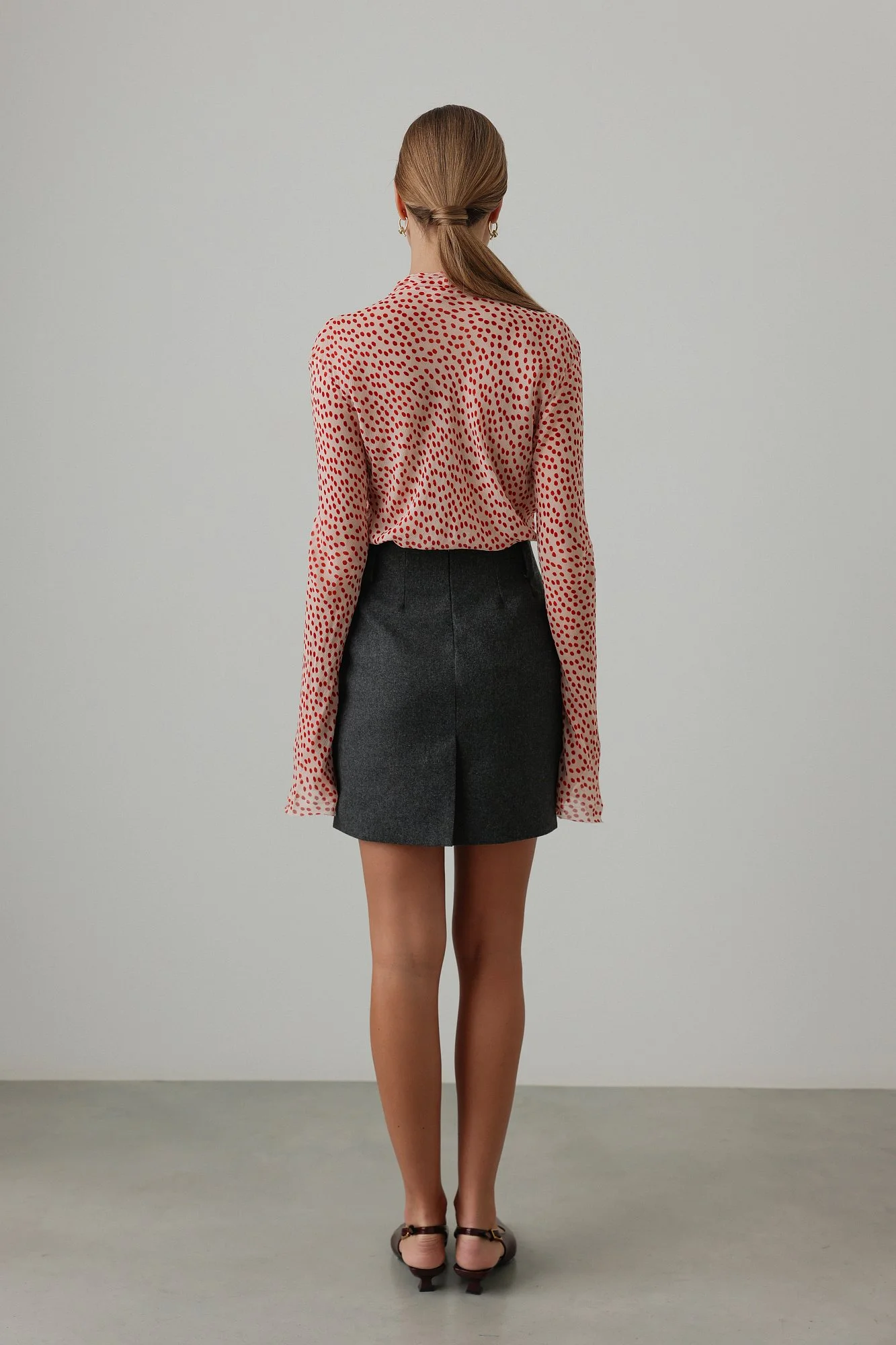 Юбка  (S (42RU), тёмно-серый). Избражение № 5