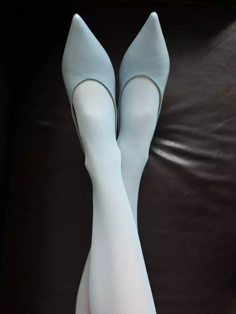 Туфли (36, нежно-голубой). Изображение № 4