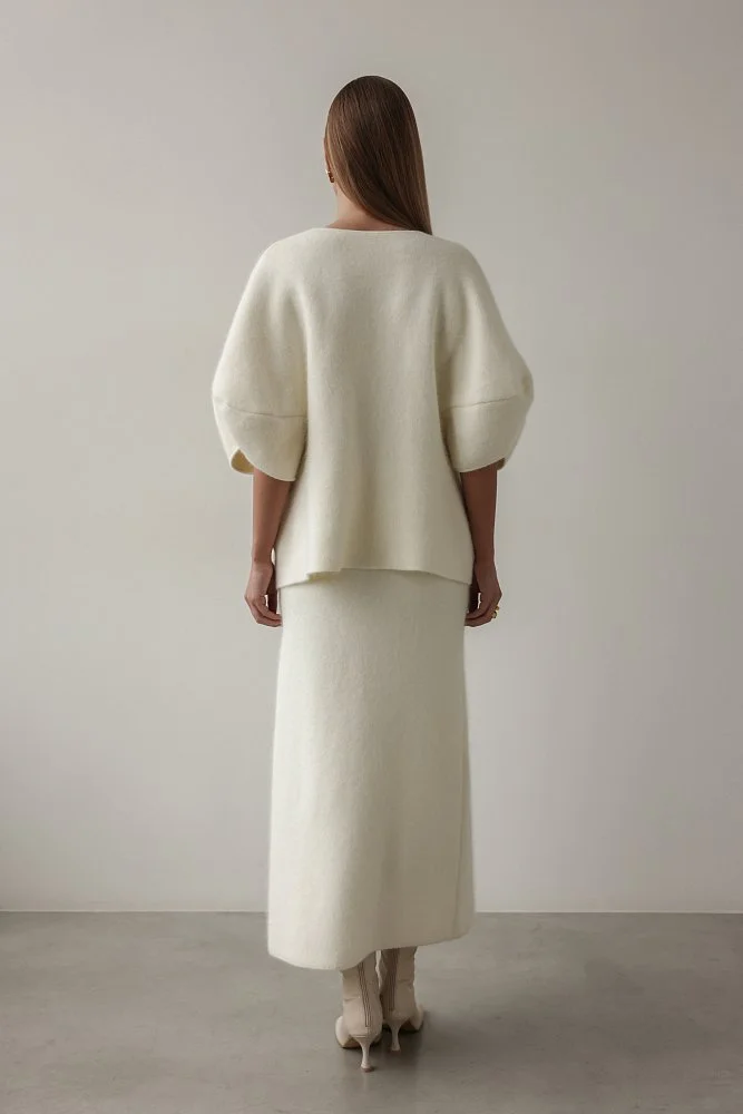 Джемпер (onesize (42-46RU), молочный). Изображение № 5