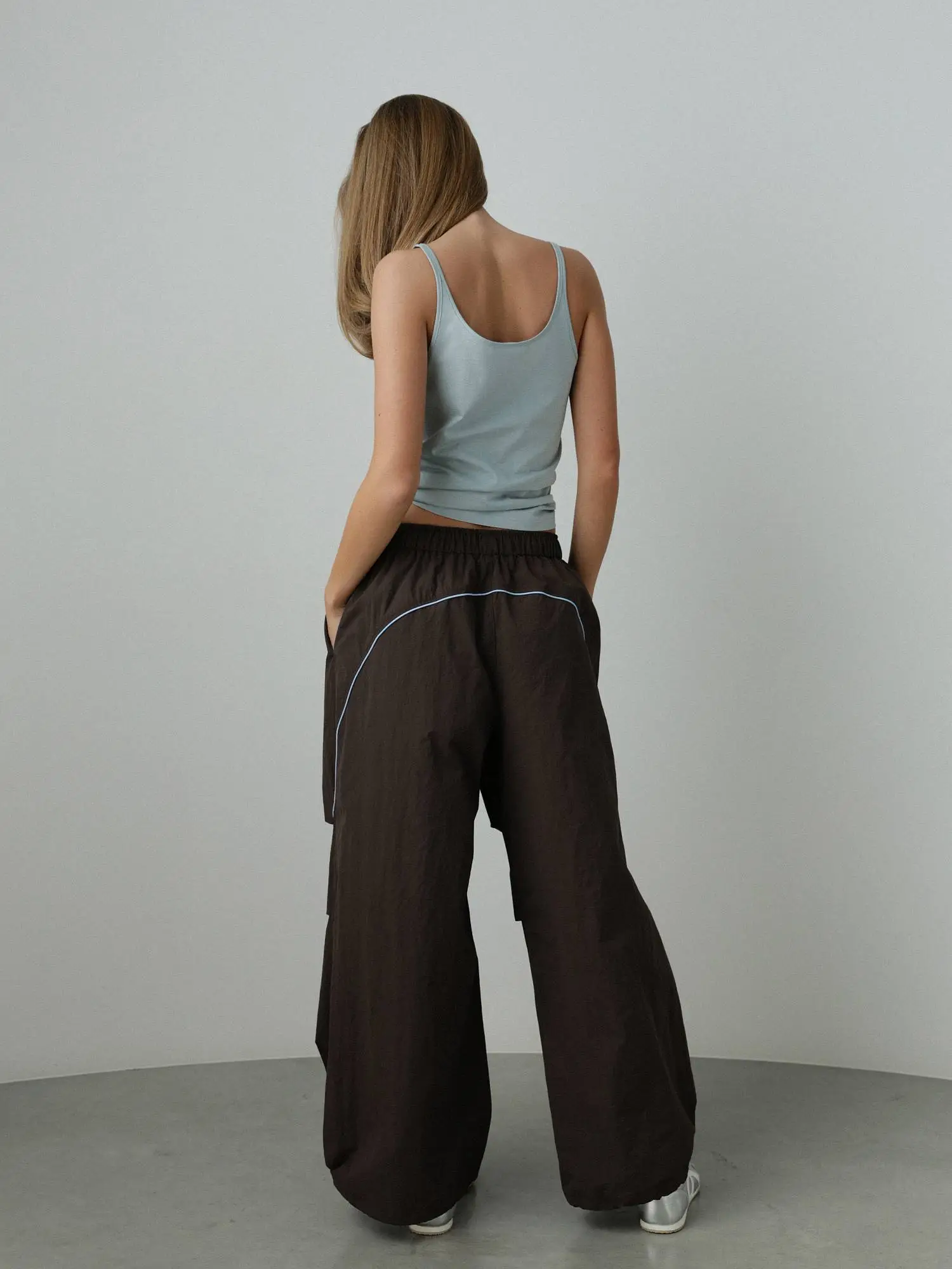 Брюки (L (46RU), коричневый). Избражение № 5