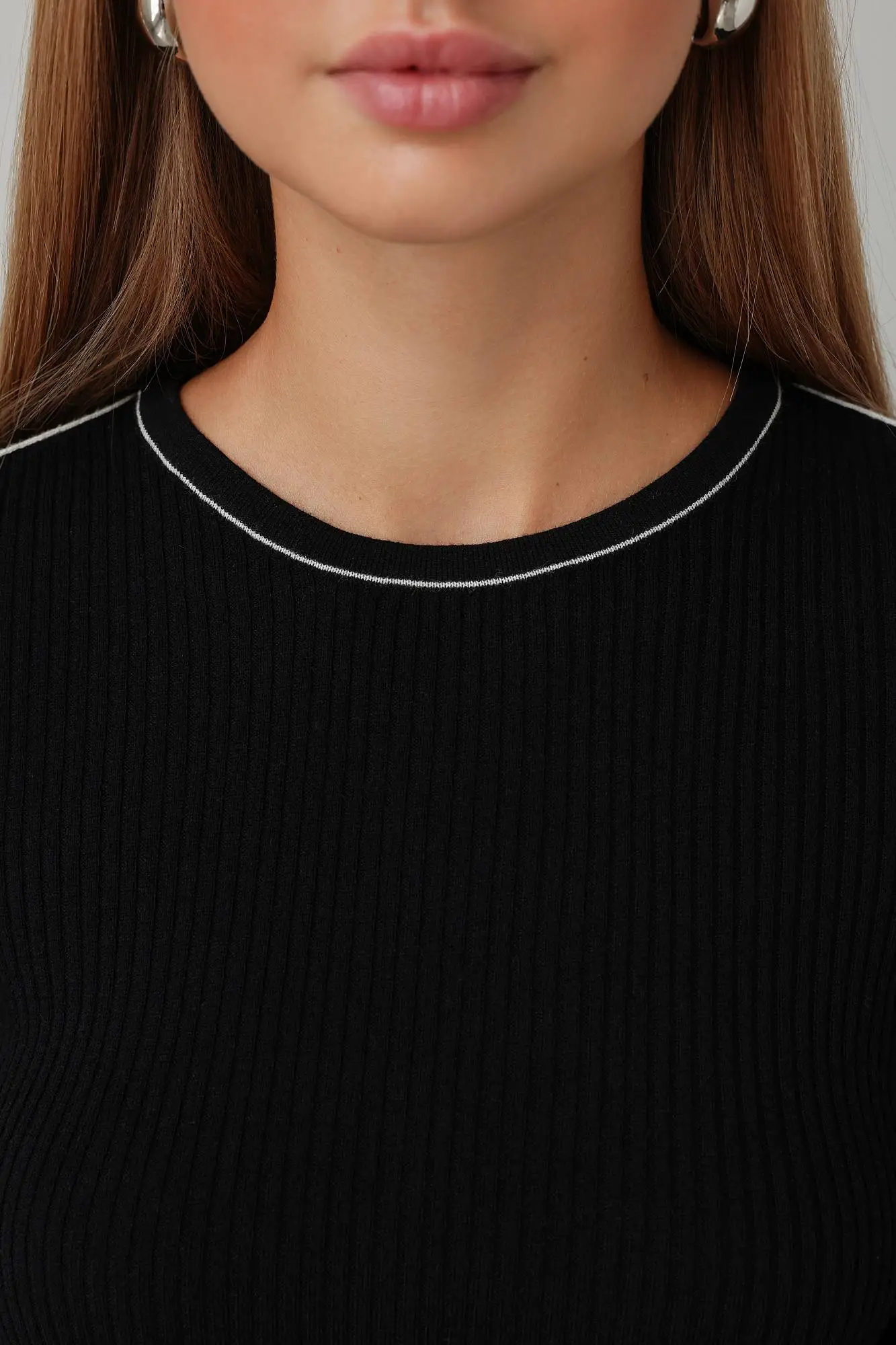 Лонгслив (onesize (42-46RU), чёрный). Избражение № 3