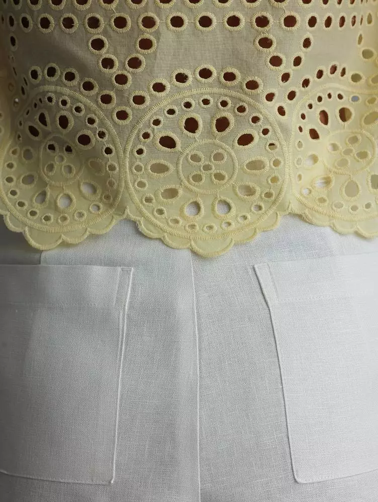 Топ (L (46RU), нежно-жёлтый). Изображение № 6