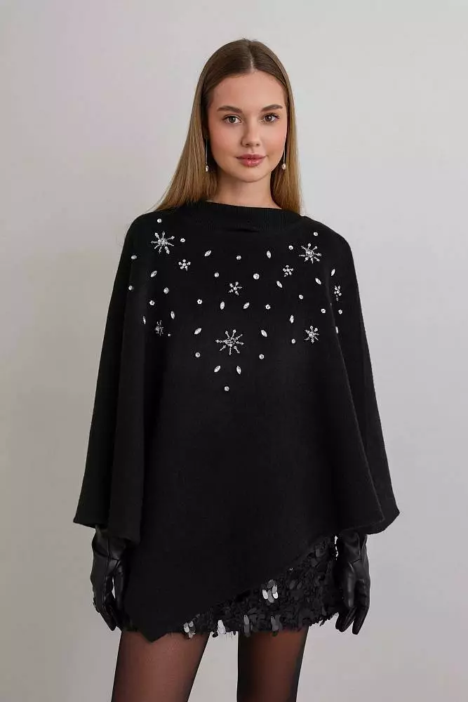 Накидка (M (44RU), чёрный). Изображение № 2