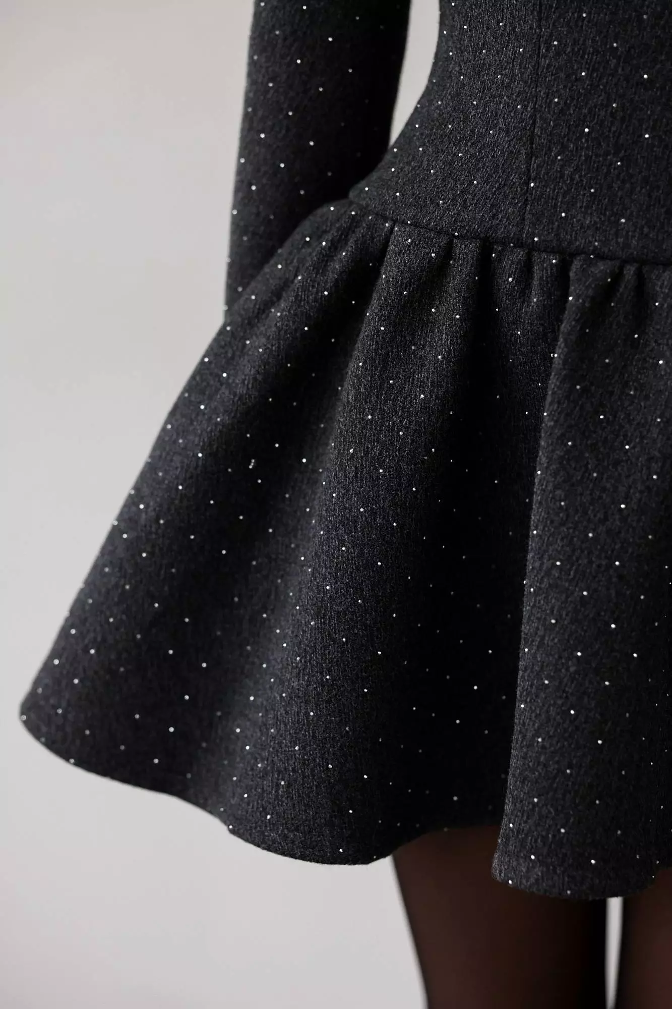 Платье (S (42RU), тёмно-серый). Избражение № 4