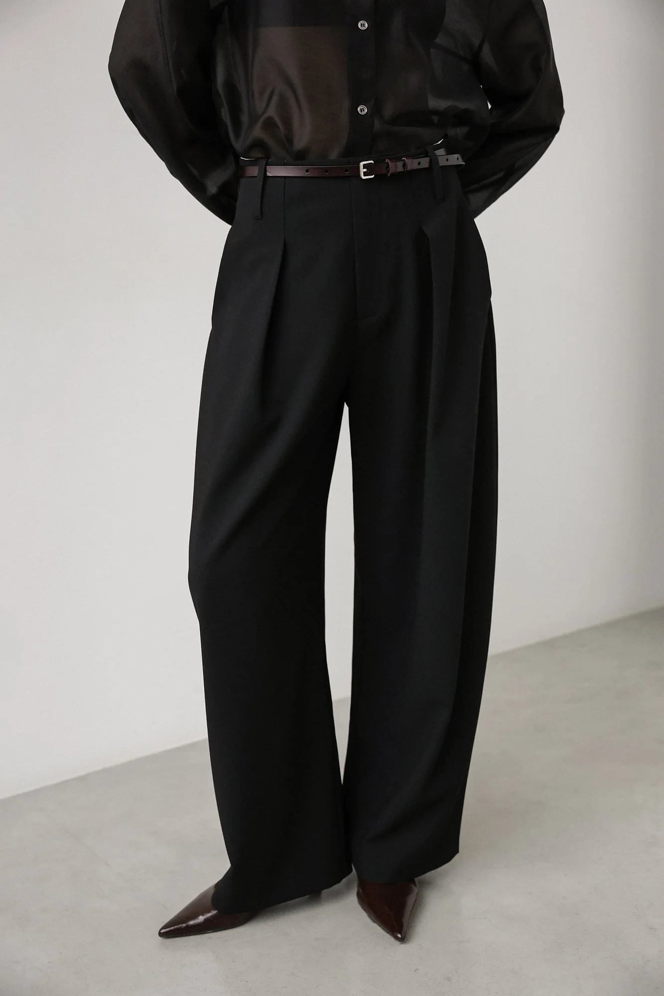 Брюки (L (46RU), чёрный). Избражение № 2