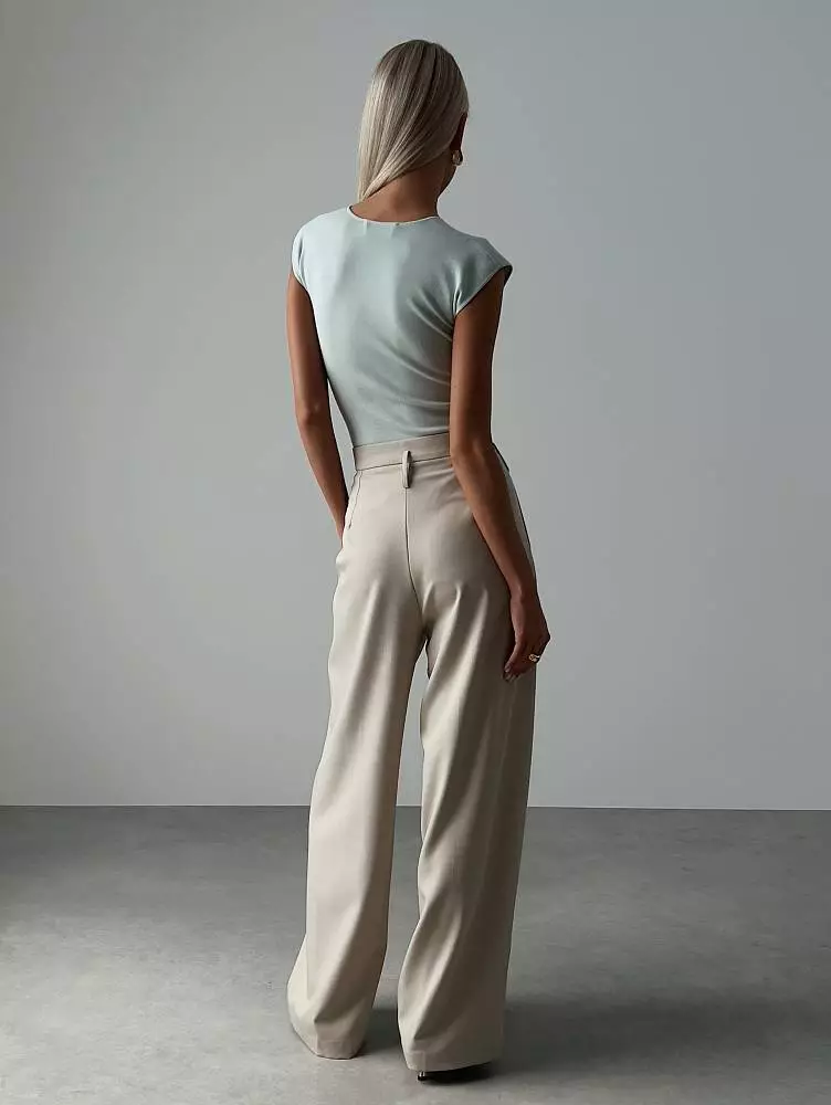 брюки (L, светло-бежевый). Изображение № 4