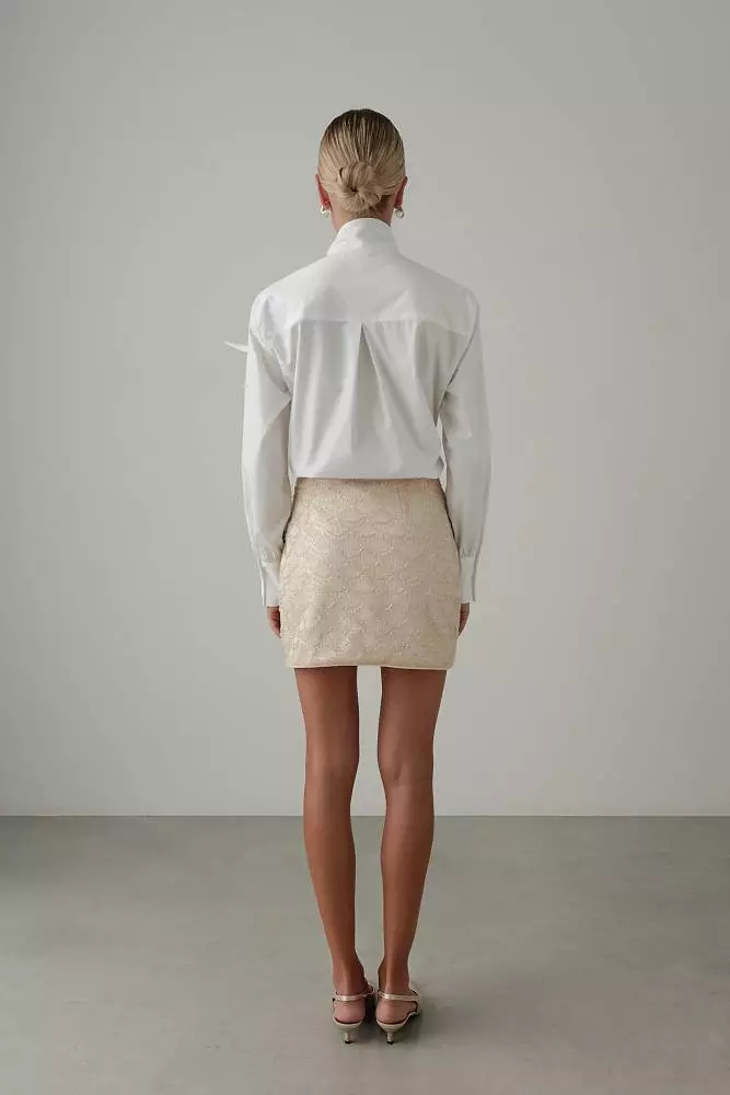 Юбка (L (46RU), бежевый). Изображение № 6