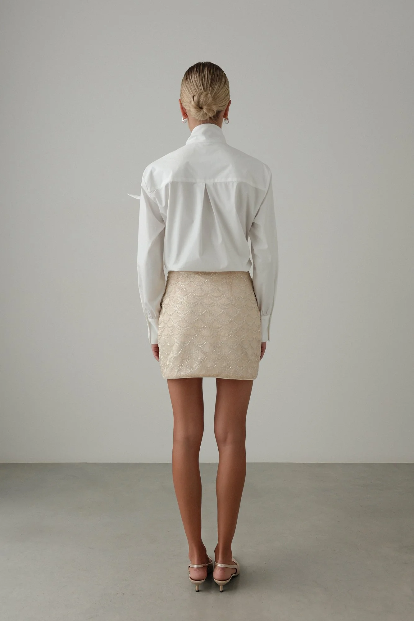 Юбка (L (46RU), бежевый). Избражение № 6