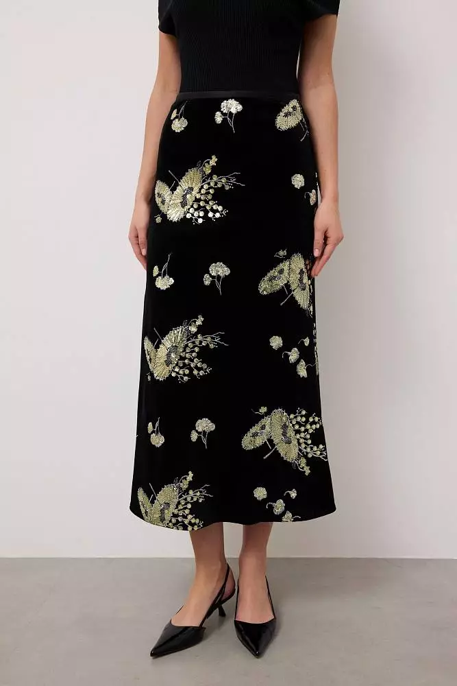 Юбка (S (42RU) чёрный). Изображение № 5