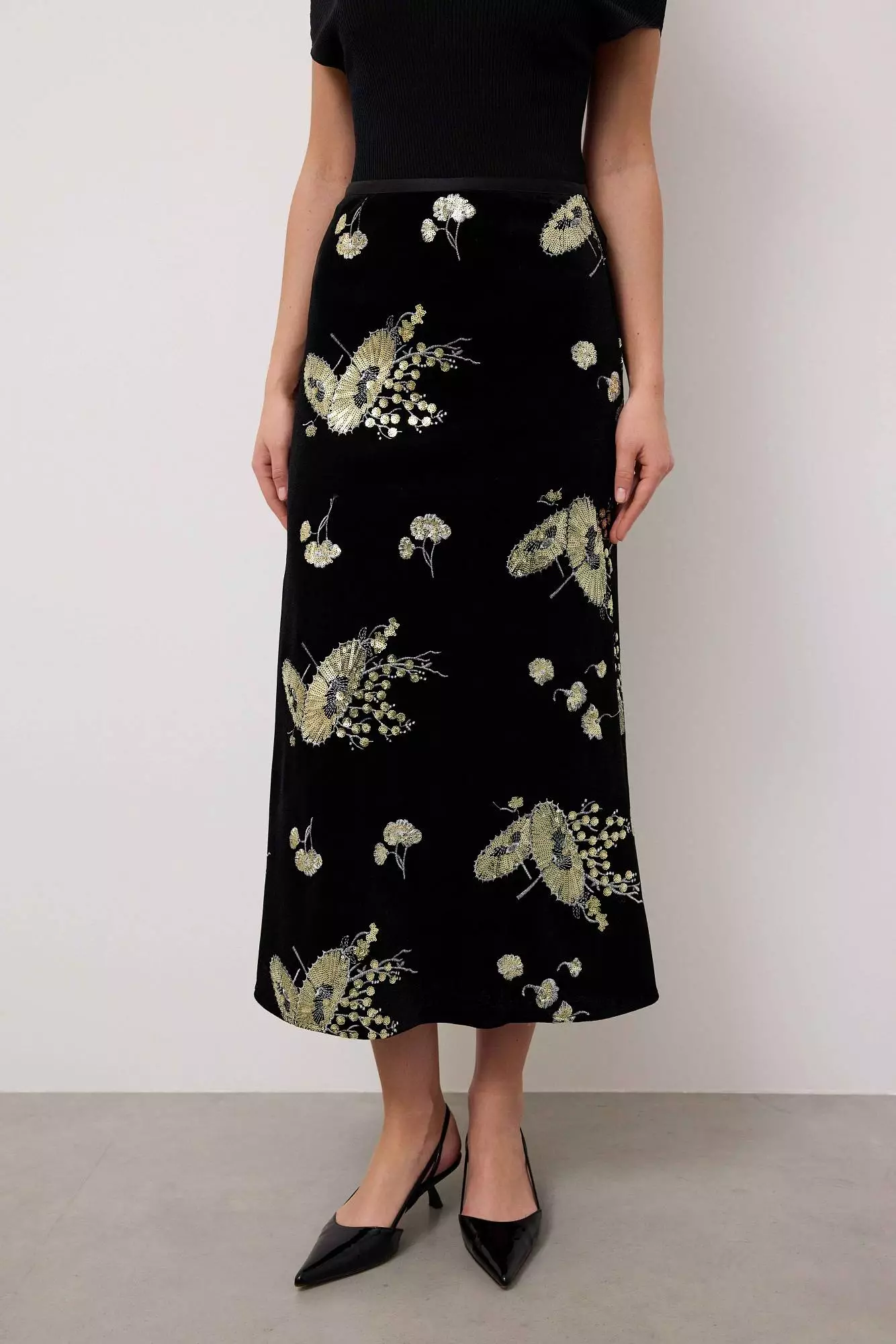 Юбка (S (42RU) чёрный). Избражение № 5