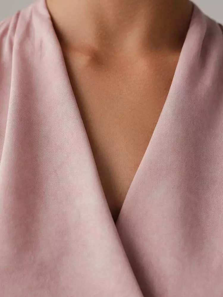 Костюм: топ и брюки (S (42RU), пыльно-розовый). Изображение № 3