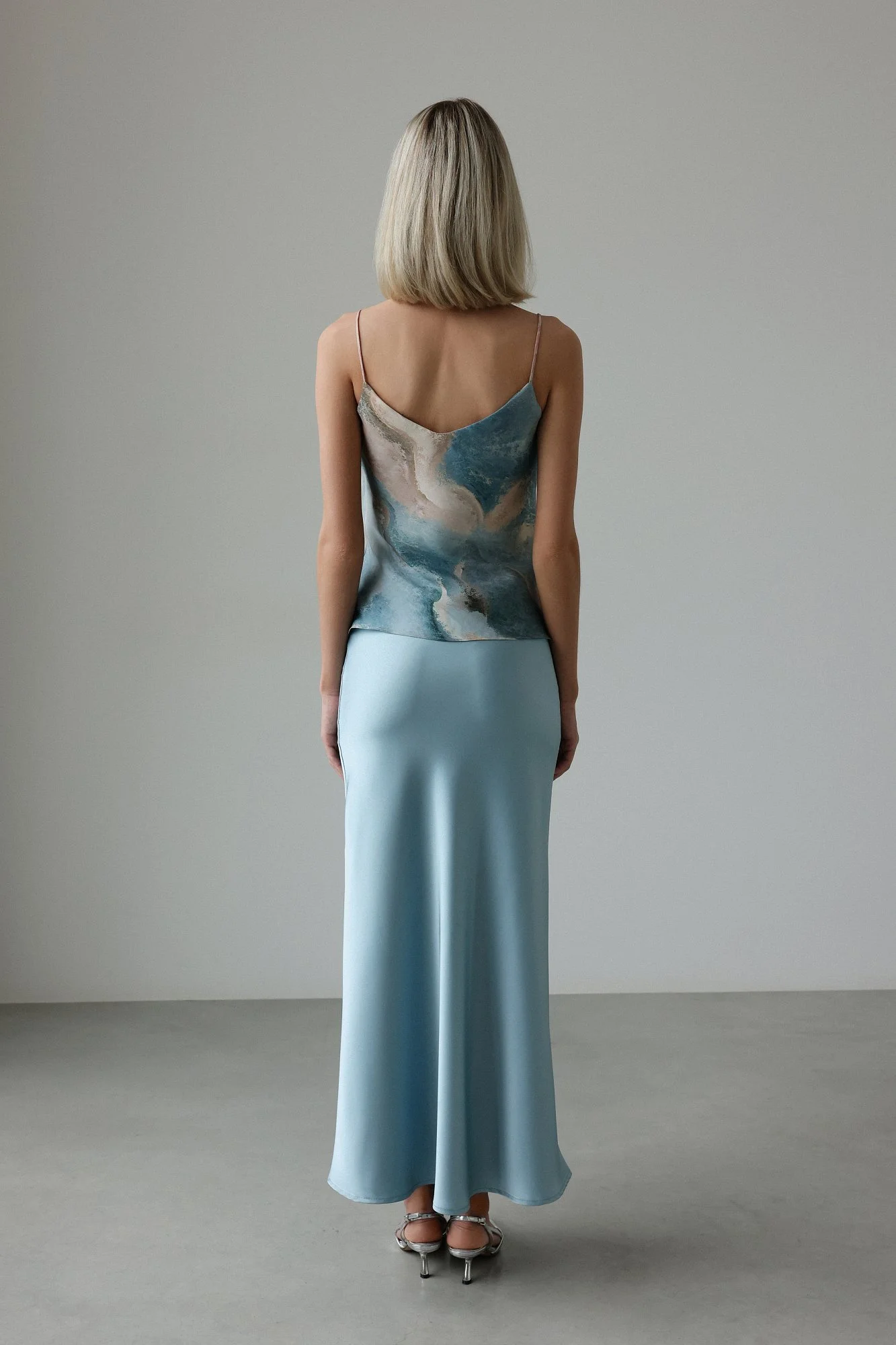 Юбка  (S (42RU), светло-лазурный). Избражение № 4