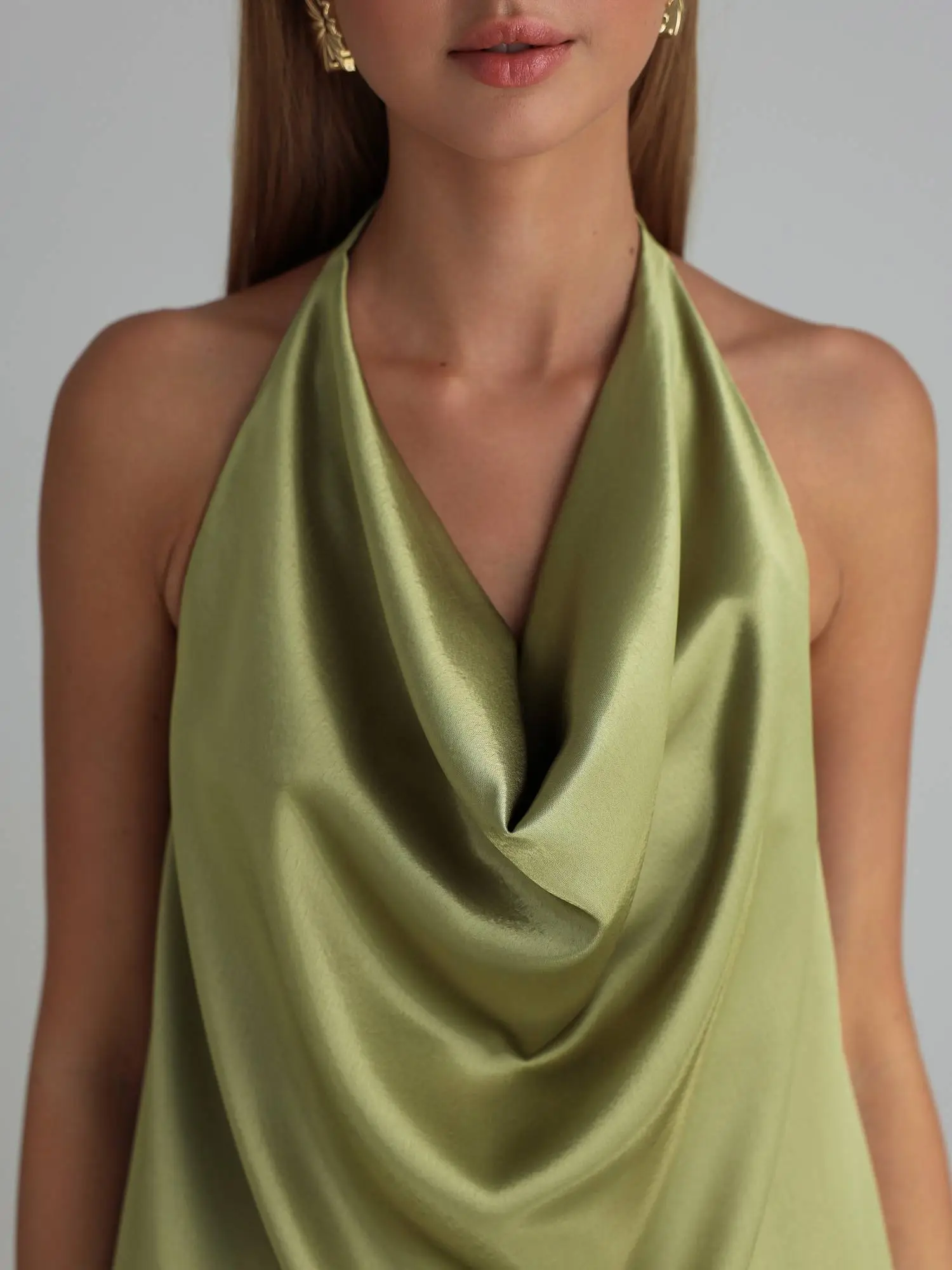 Топ (S (42RU) оливковый). Избражение № 4