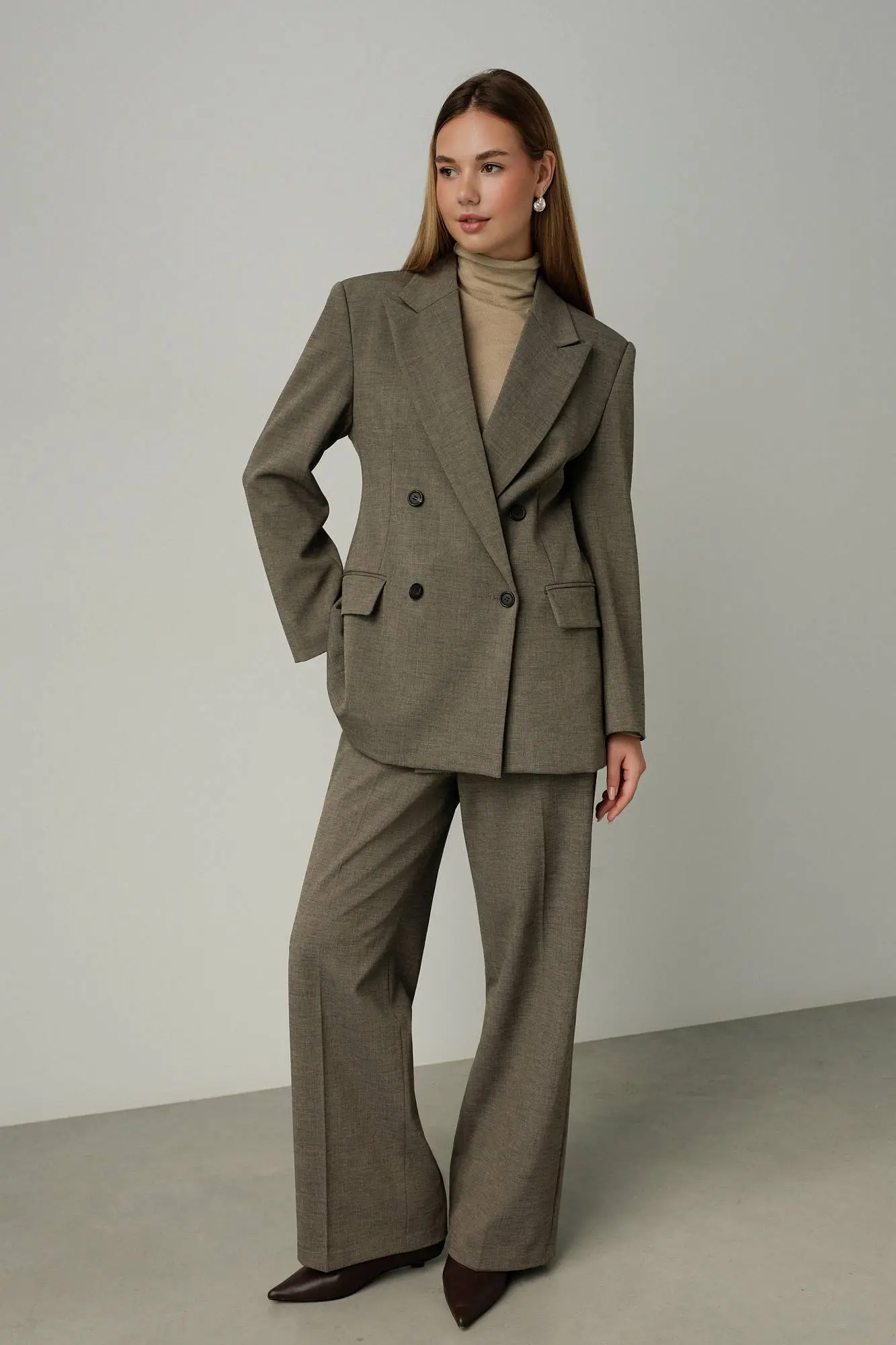 Пиджак (M (44RU), светло-коричневый). Избражение № 2