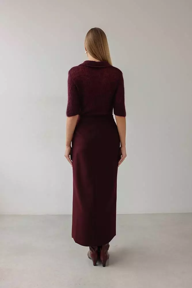 Юбка (M (44RU), сливовый). Изображение № 6