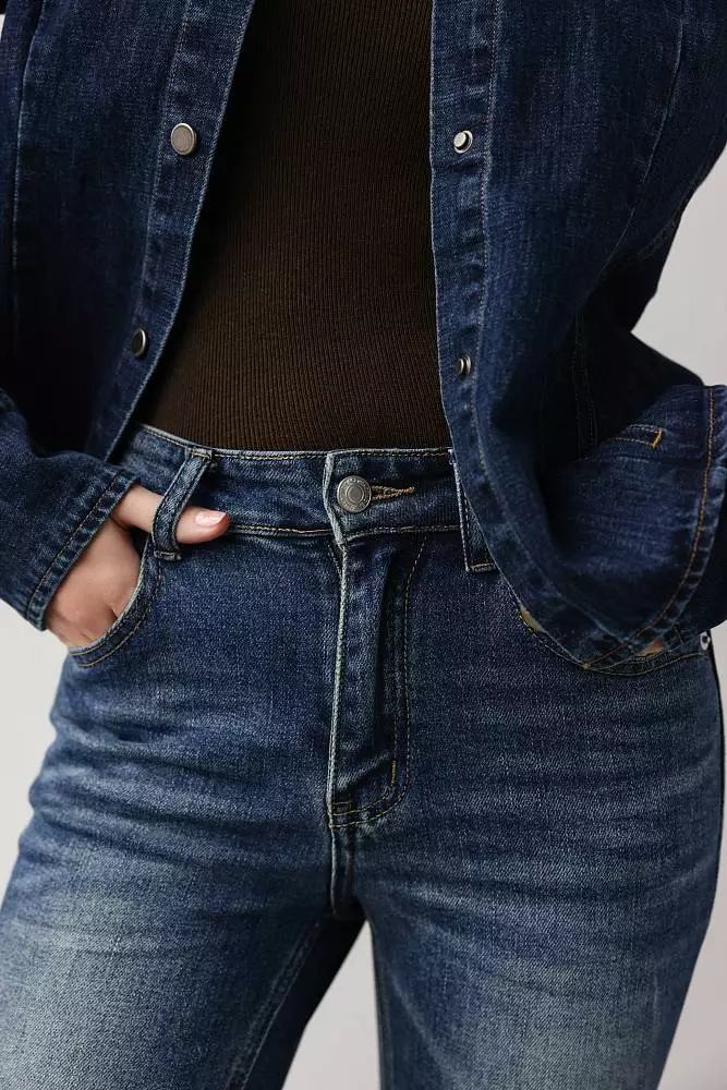 Джинсы (S (42RU), синий). Изображение № 3