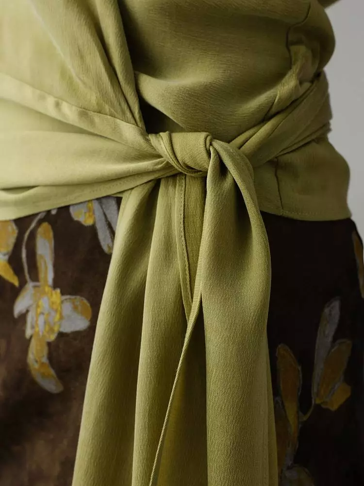 Топ (onesize (42-46RU), золотистая олива). Изображение № 5