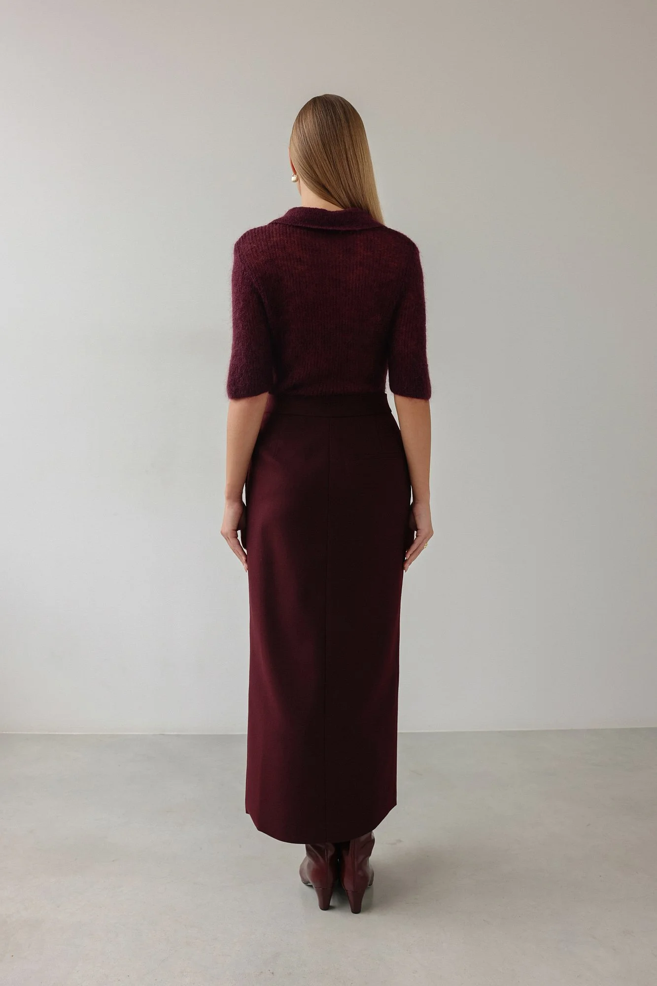 Юбка (M (44RU), сливовый). Избражение № 6