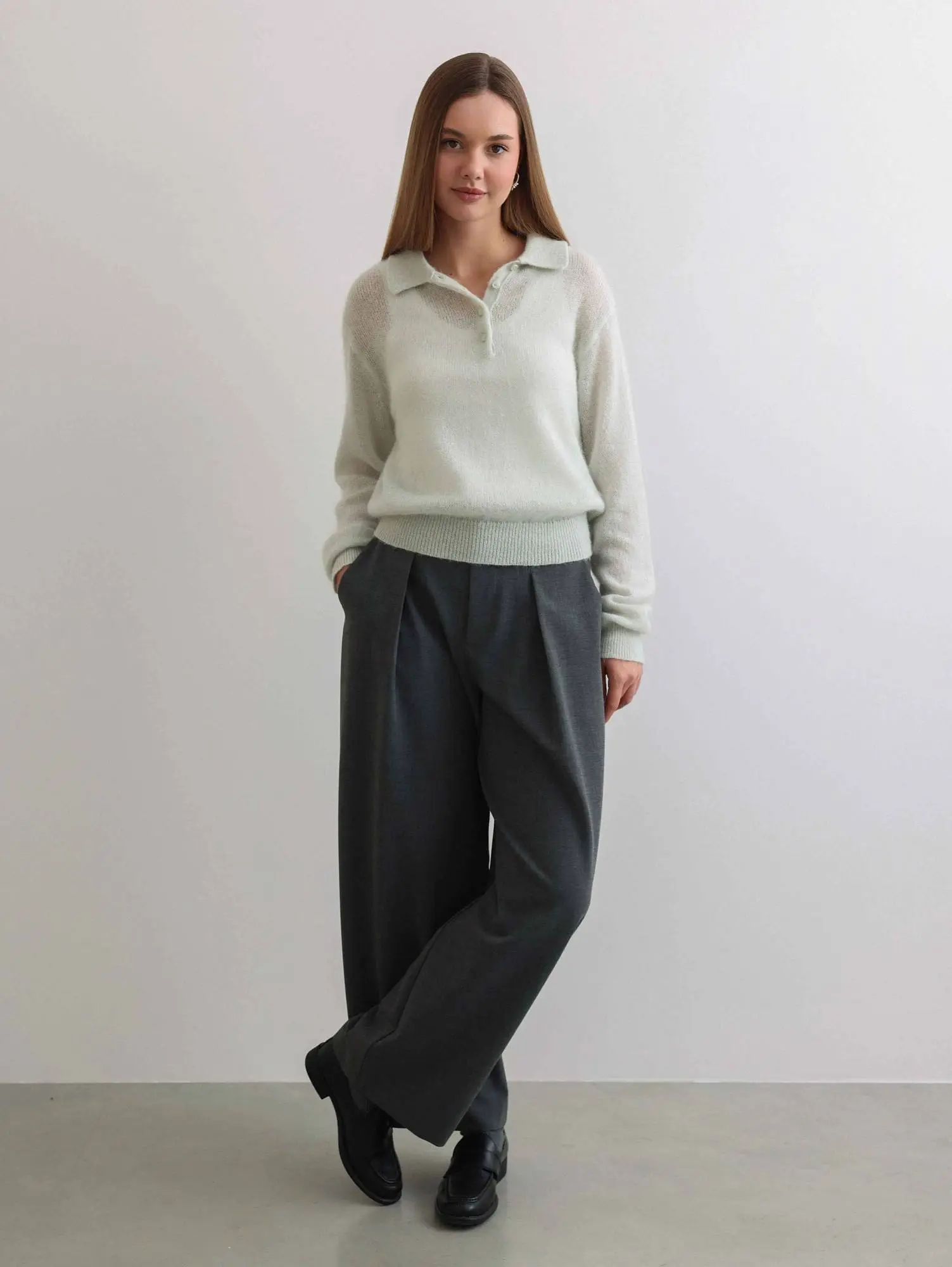 Джемпер (onesize (42-46RU), мятный). Изображение № 1