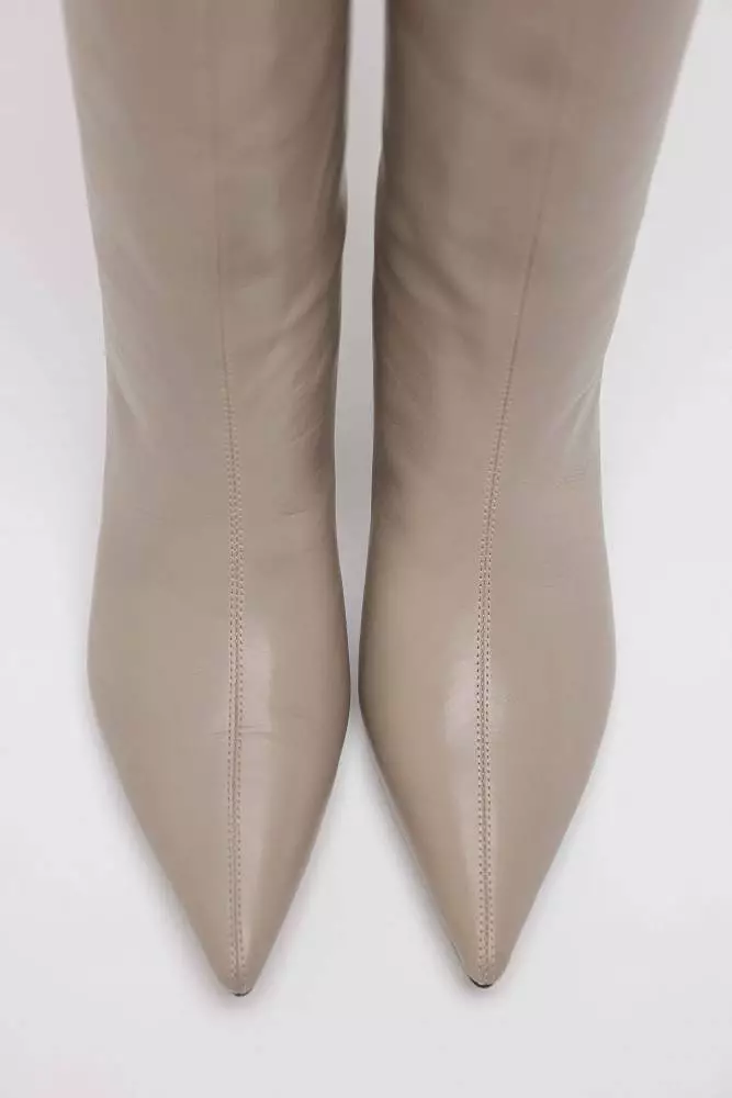 Сапоги (36, бежевый). Изображение № 3